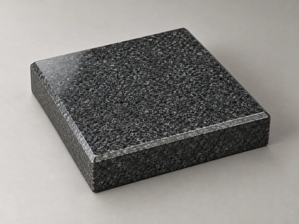 AI-generated design concept: square cremation marker