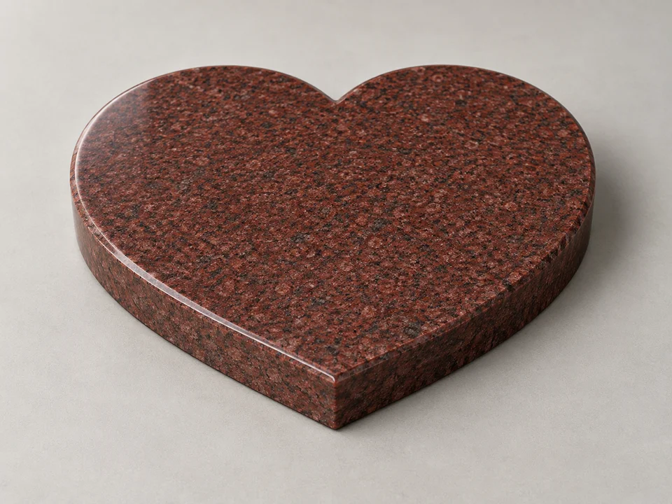 AI-generated design concept: heart marker