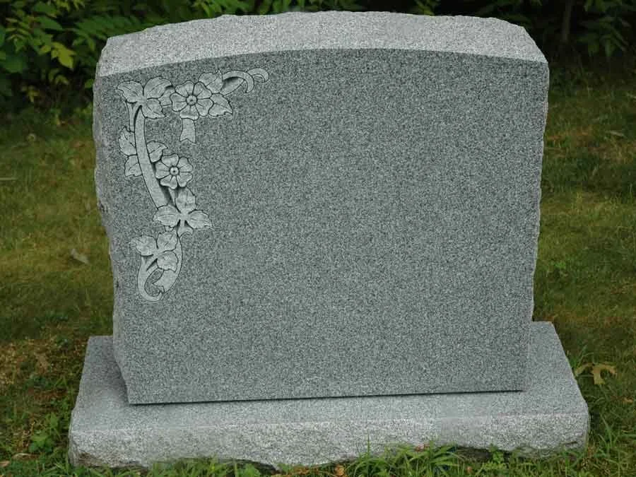 Garden's Edge Headstone