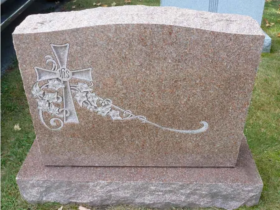 Scripture Headstone