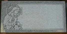 Granite Cemetery Markers