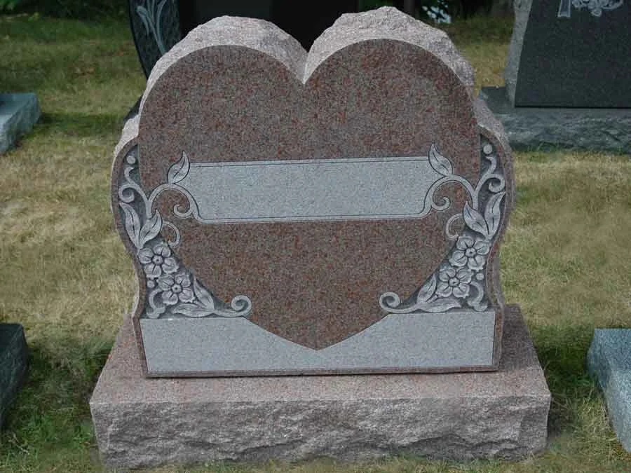 Sole Heart Headstone