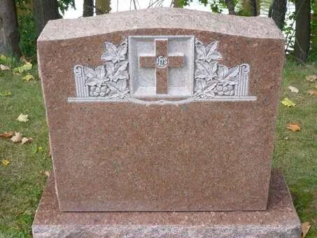 Vineyard Blossom Headstone